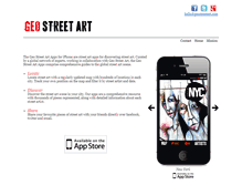 Tablet Screenshot of geostreetart.com